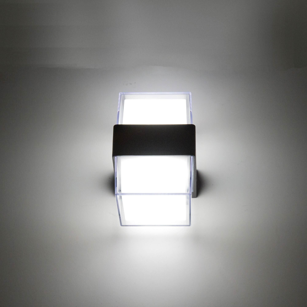 Citilux GARDA CLU0009K LED Уличный настенный светильник Графит
