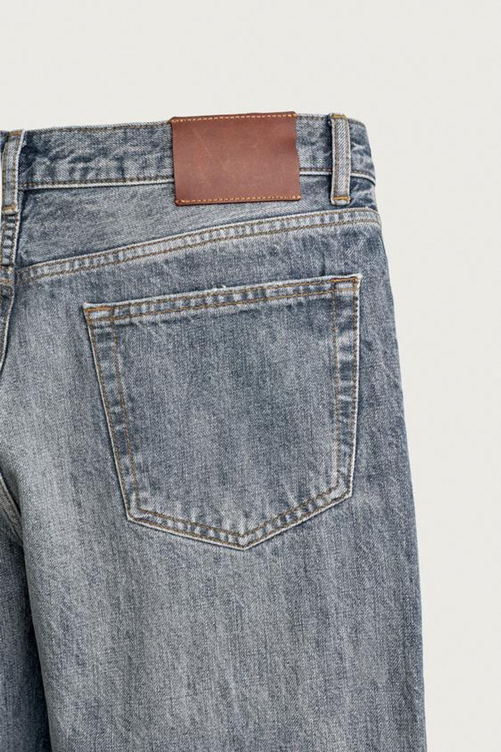 ZARA ДЖИНСЫ STRAIGHT FIT, ЗЕЛЕНОВАТО-СИНИЙ