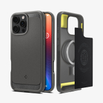 Чехол Spigen Rugged Armor Mag для iPhone 16 Pro Max с MagSafe Gray