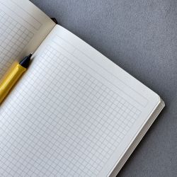 Записная книжка Clairefontaine Age Bag Myessential, A5 в клетку 90 грамм Tobacco (79342C)