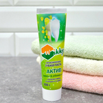 Зубная паста "Актив лимон+отбеливание" 100г, Wikky