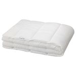 Евро одеяло IKEA SAFFEROT (СЭФФЕРОТ), Стеганое, Всесезонное, Белый, 220x240 см