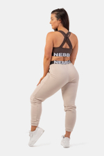 Брюки ICONIC MID-WAIST SWEATPANTS 408 Кремовые