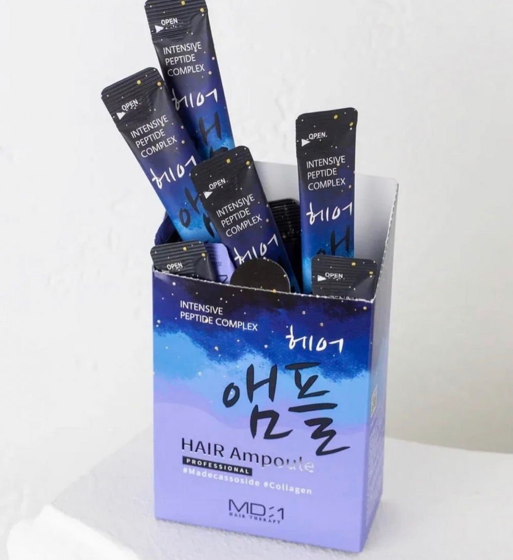MD-1 Ампульная маска для волос с интенсивным пептидным комплексом  Intensive Peptide Complex Hair Ampoule