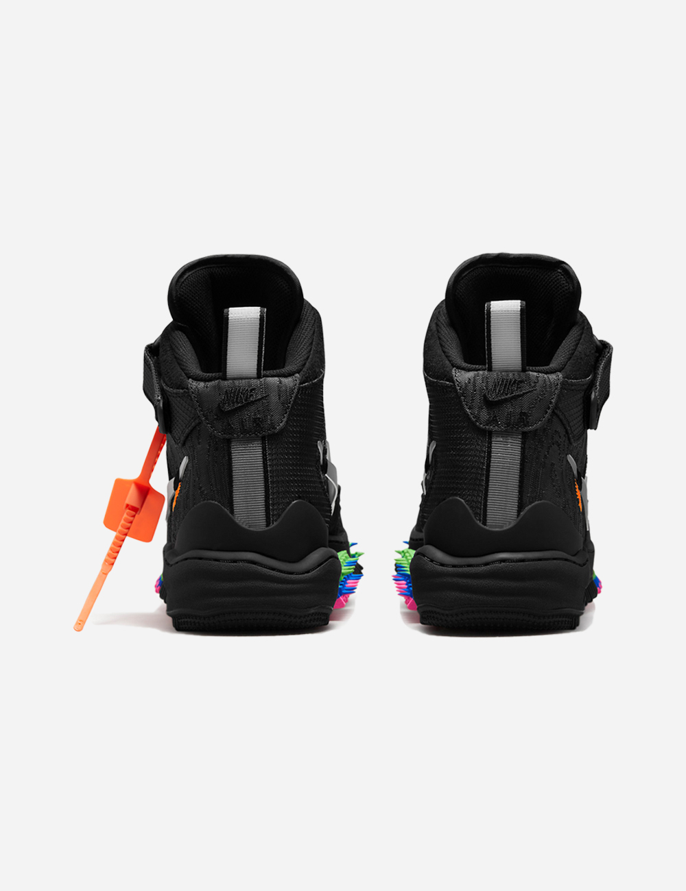 Off-White x Nike Air Force 1 Mid "Black"