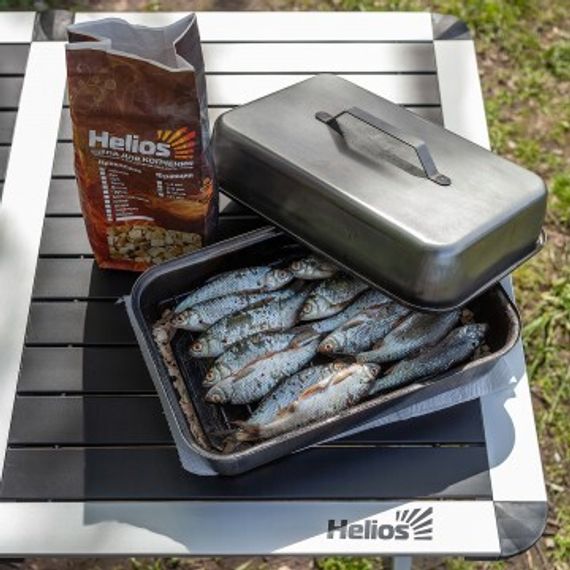 Щепа для копчения Helios (яблоня) 2 л
