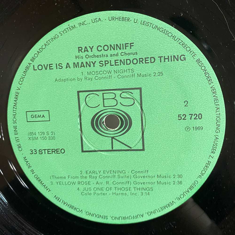 Ray Conniff, His Singers - His Orchestra - His Sound / Welcome To Europe! (LP)