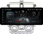 Магнитола для Mitsubishi Colt 6 2002-2012, Colt Plus (правый руль, рамка серебро) - Teyes CC4PRO монитор 12.3" 2K QLED + рамка 9, Android 13, Быстрейшая, Snapdragon 778G, ИИ, CarPlay, DSP, 4G SIM-слот