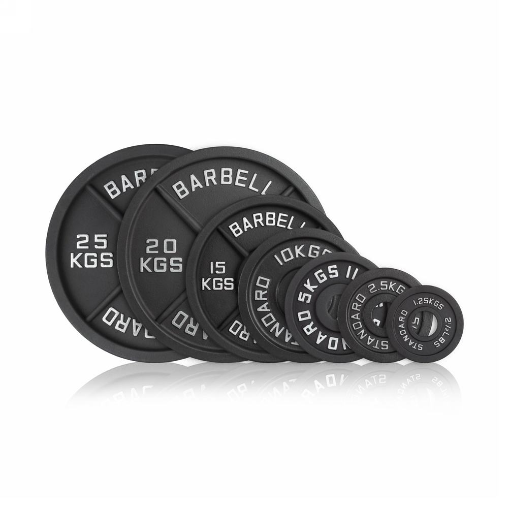 Диск 51 мм. чугунный окрашенный 25 кг, VictoryFit VF-SC512500