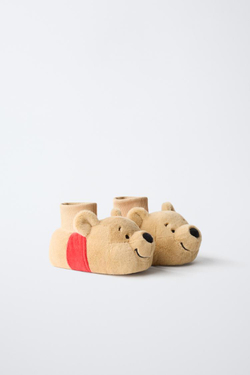 ZARA ТАПОЧКИ WINNIE THE POOH © DISNEY, РАЗНОЦВЕТНЫЙ