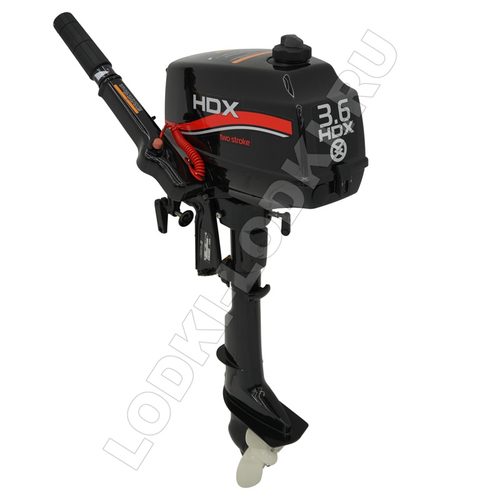 Лодочный мотор HDX T 3.6 (завод Parsun) АКЦИЯ!!! (2-х тактный) R
