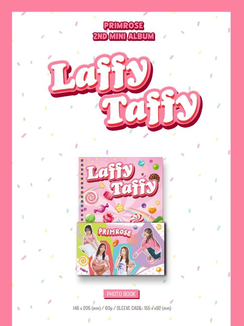 Альбом PRIMROSE - LAFFY TAFFY 2nd Mini Album