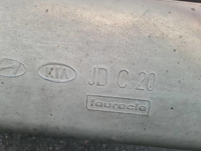 Глушитель Kia Ceed 2 JD (2012-2018)