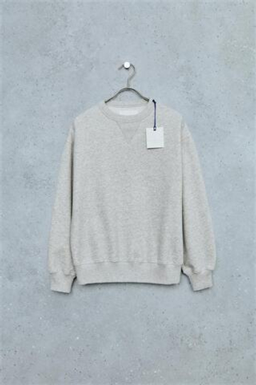 ZARA STORIESZ — ОДНОТОННАЯ ТОЛСТОВКА СРЕДНЕЙ ПЛОТНОСТИ, СЕРЫЙ МЕЛАНЖ