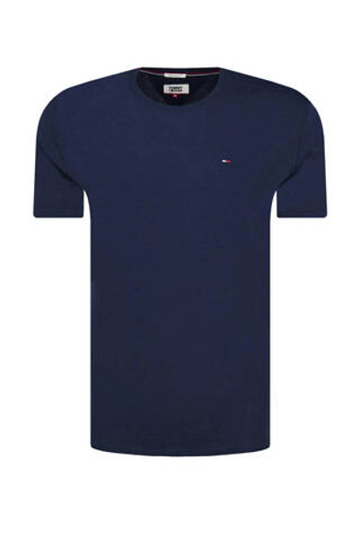 футболка tjm original jersey Tommy Jeans - темно-синий(DM0DM04411)