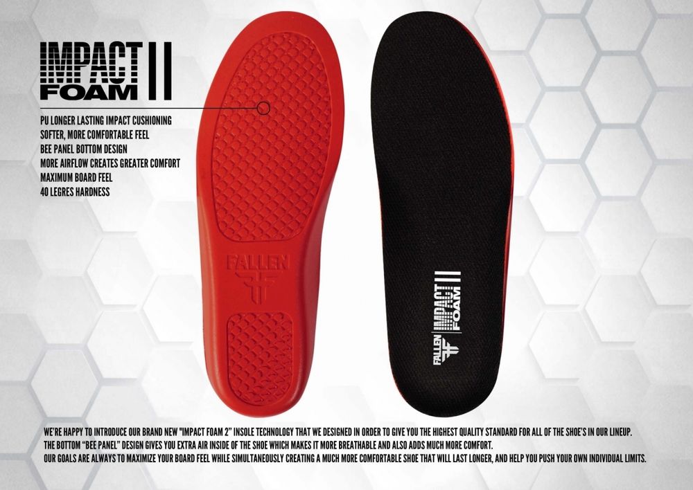 Кеды Fallen THE CRUSADE - BLACK / WHITE / GUM