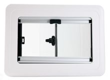 Окно сдвижное Mobile Comfort W7040SR 700x400 мм, штора рулонная, антимоскитка