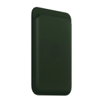 Кожаный чехол-бумажник с поддержкой MagSafe Apple Leather Wallet, Green