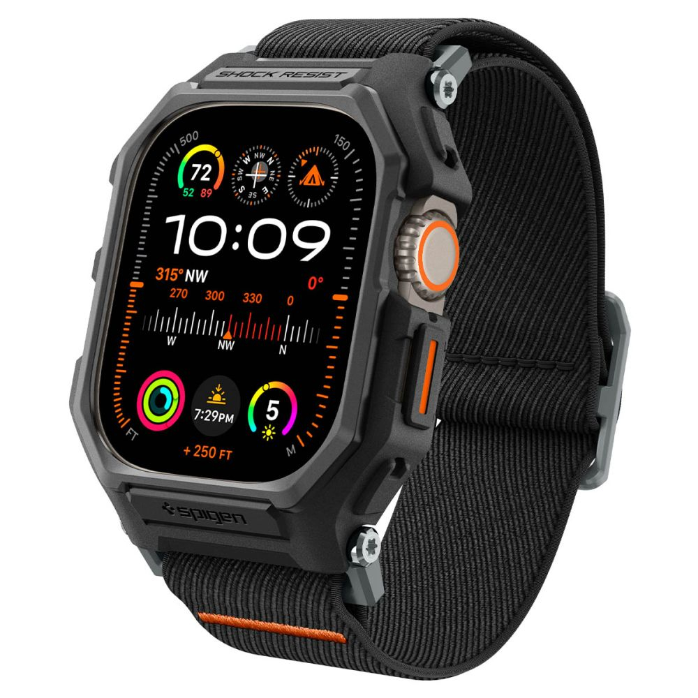 Ремешок с чехлом Spigen Lite Fit Pro для Apple Watch Ultra 1 / 2 49 мм Matte Black