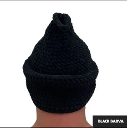 Шапка для бани Black Banya