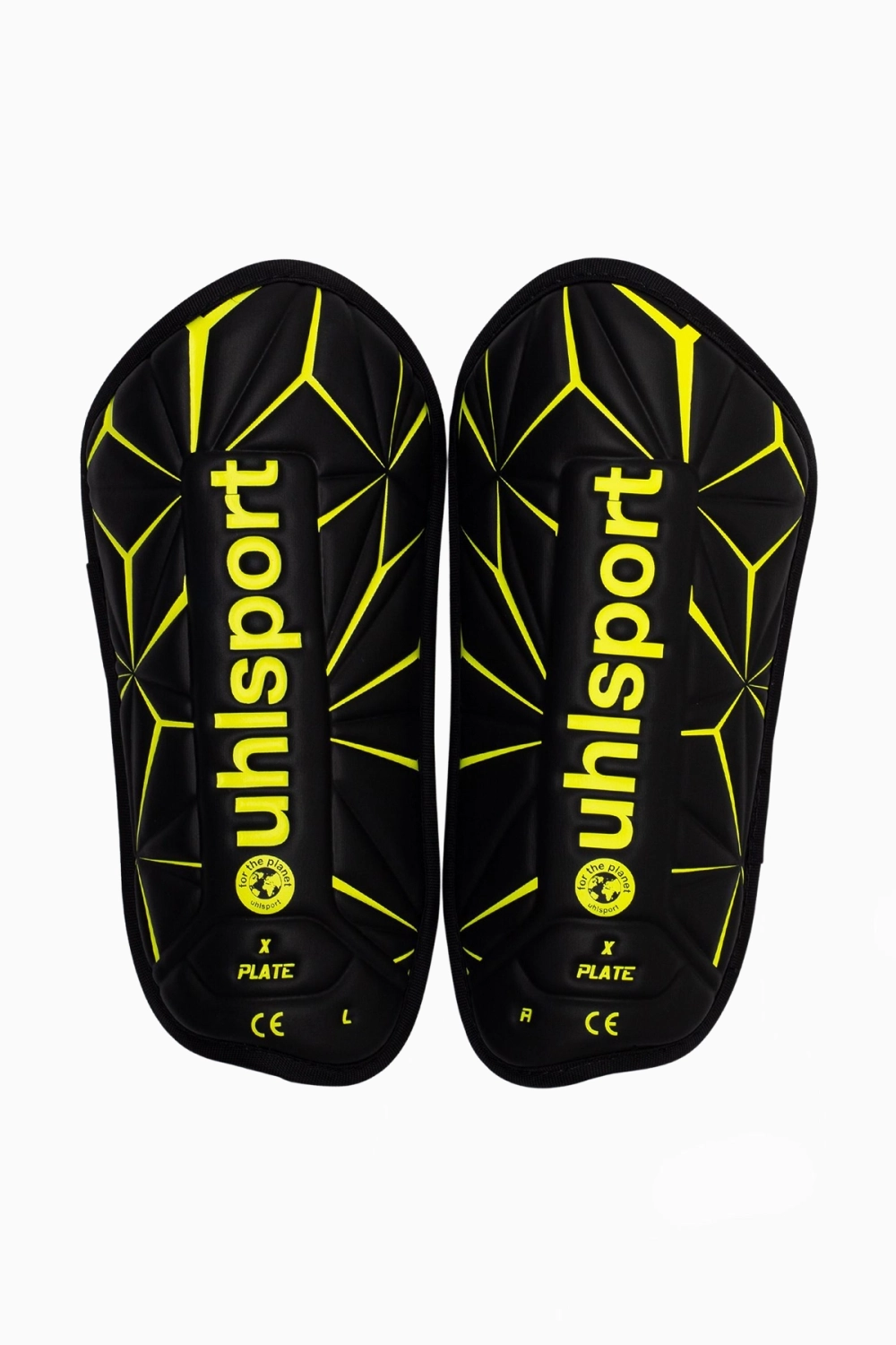 Футбольные щитки Uhlsport X Plate - черный