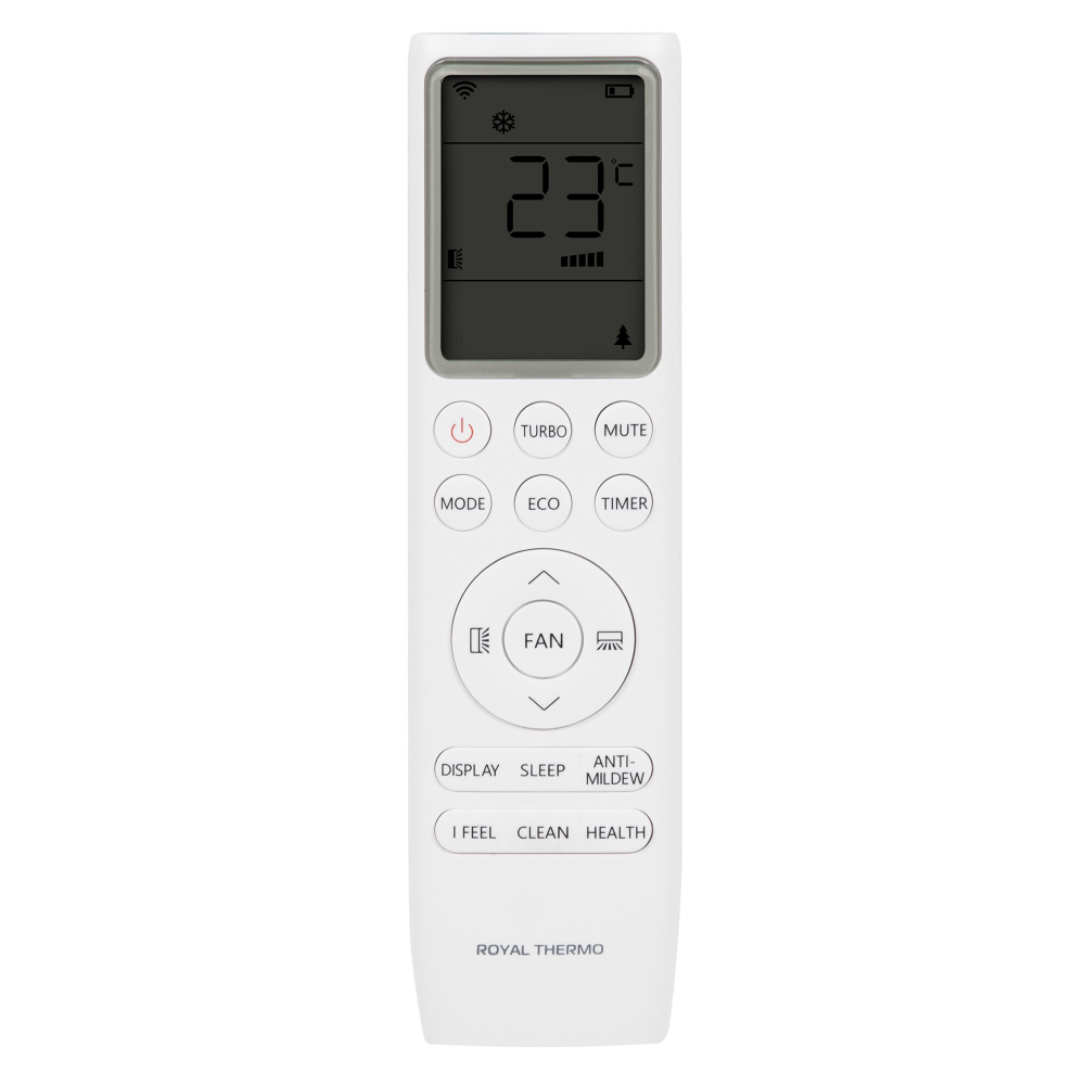 Сплит-система инверторного типа Royal Thermo Diamond DC RTDI-24HN8/Wi-Fi комплект