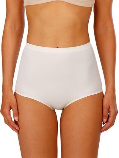 Набор из 2 трусов-макси из гладкого микроволокна (Размер: XL) (Цвет: бежевый)