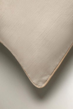 ZARA HOME БАРХАТНЫЙ ЧЕХОЛ ДЛЯ ДЕКОРАТИВНОЙ ПОДУШКИ,БЕЖЕВЫЙ