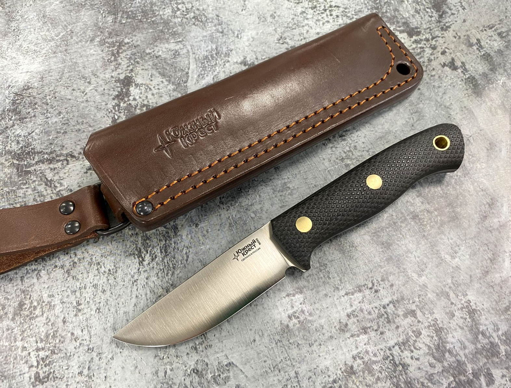 Нож Fang, N690, микарта, 223.1362, черная