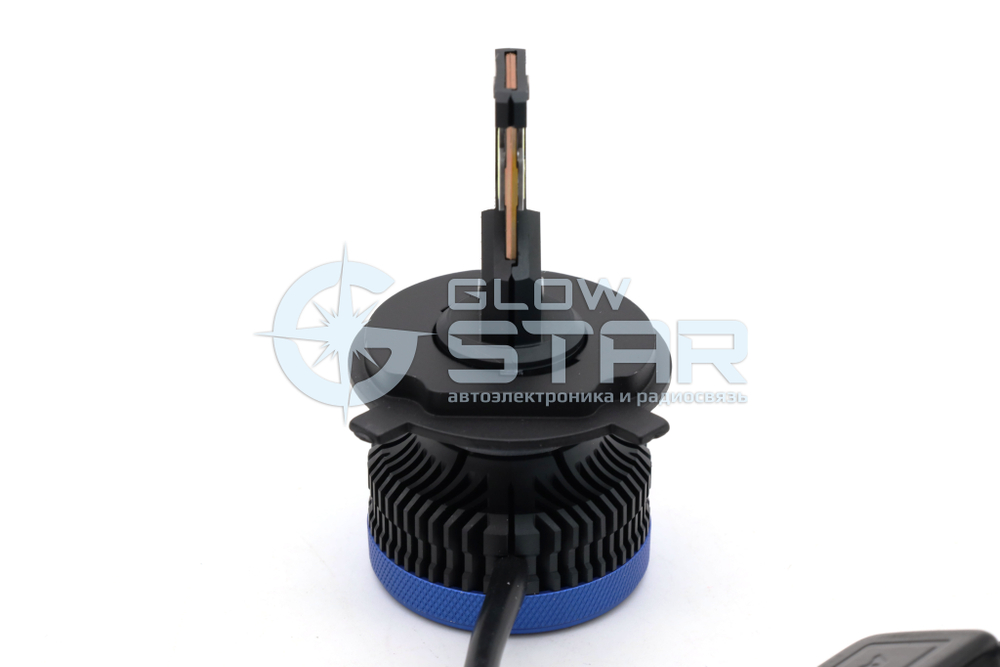 Светодиодные лампы головного света Aozoom P5-H4 с радиатором, 12V, 35W, 6000K, чип Korea WT35