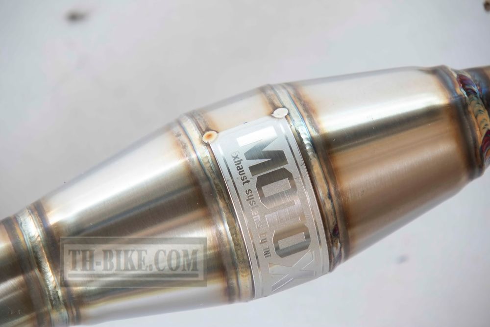 Full Exhaust System for Honda CRF250L-M-Rally (2012-2020). Made in Thailand. MOTO-X V.2 Carbon