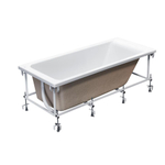ВАННА АКРИЛОВАЯ ROCA EASY 170X75 в комплекте каркас