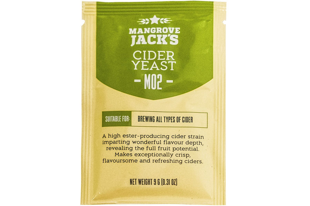 Дрожжи для сидра Mangrove Jacks "Cider M02", 9г