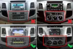 Магнитола для Toyota HiLux 7 2011-2015 - Teyes CC3-2K-360 на Android 10, Быстрая, 2K QLED, CarPlay, 4G SIM-слот, 4 камеры в комплекте