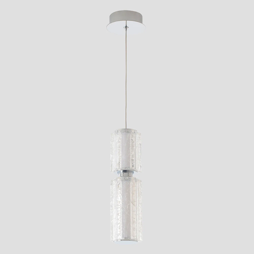 Светильник подвесной Crystal Lux ANTIQUE SP23W LED CHROME
