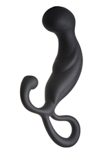 Черный массажер простаты Fantasstic Prostate Stimulator - 13,5 см. (Цвет: черный)