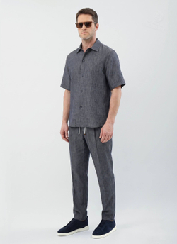 Льняной костюм Brunello Cucinelli