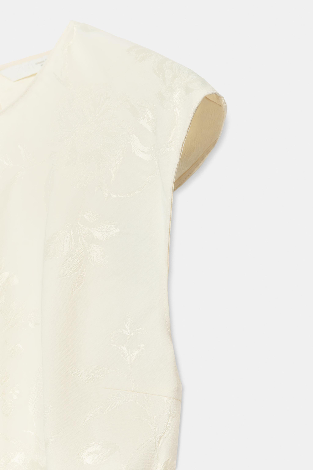 РУБАШКА ЖАККАРД С БАСКОЙ — ZW COLLECTION — ZARA