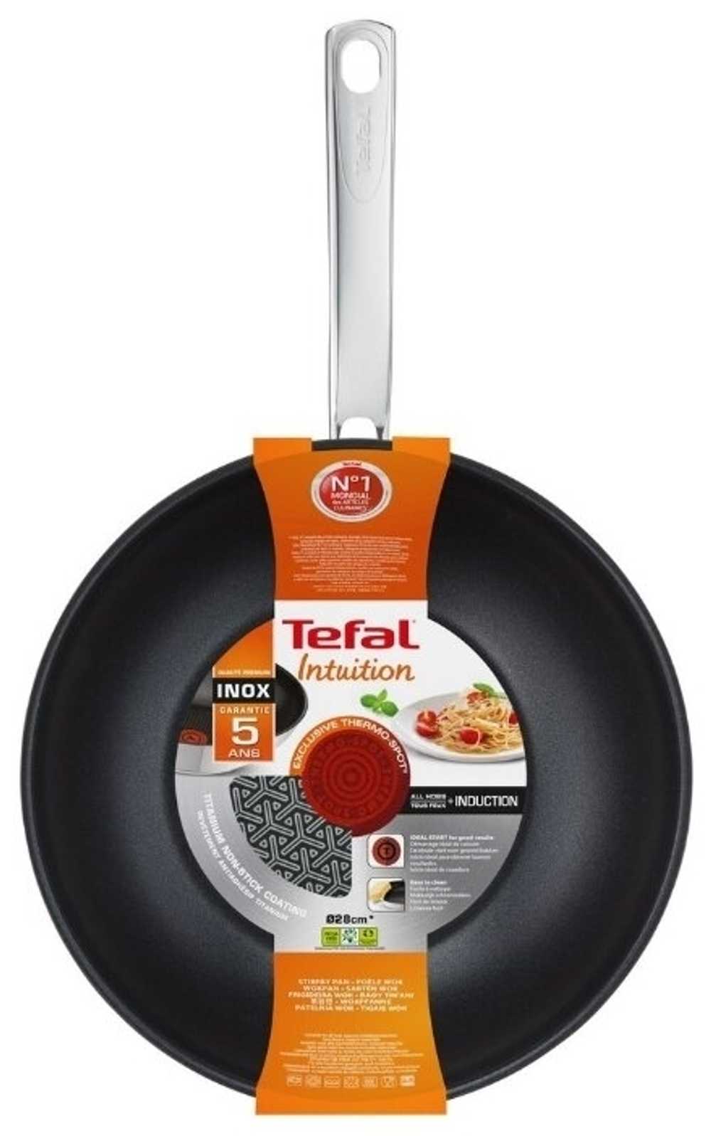 Сковорода-вок Tefal Intuition 28 см A7031904