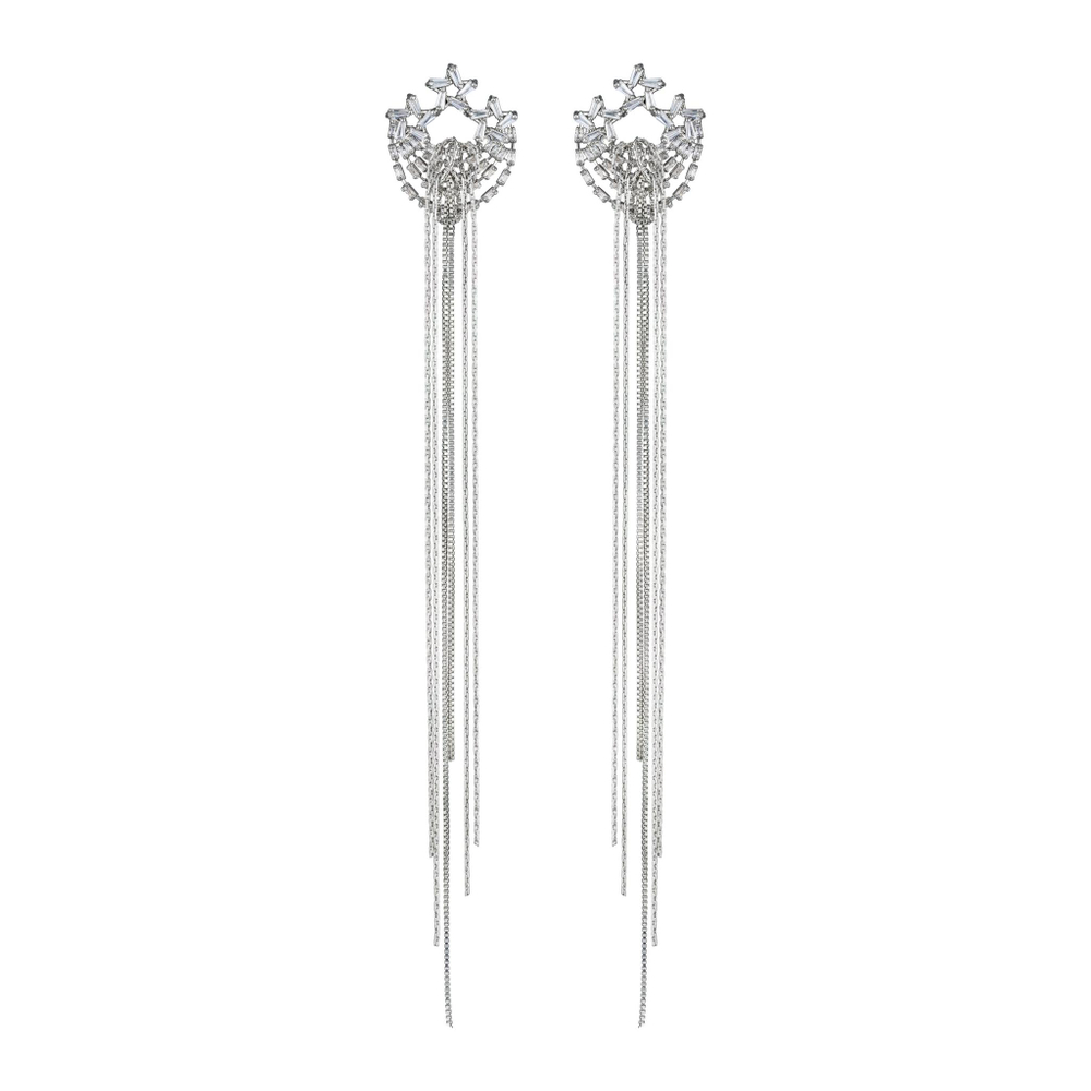 Серьги короткие 1858