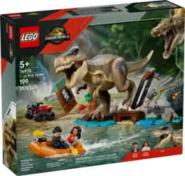Конструктор LEGO Jurassic World 76975 Побег из реки Тираннозавра Рекса