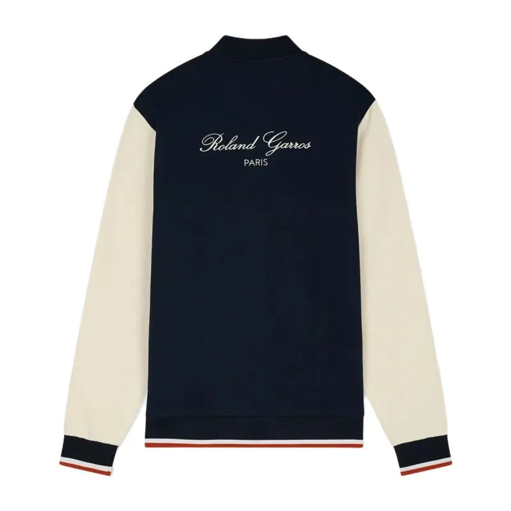 Куртка теннисная Roland Garros Teddy Heritage - navy blue