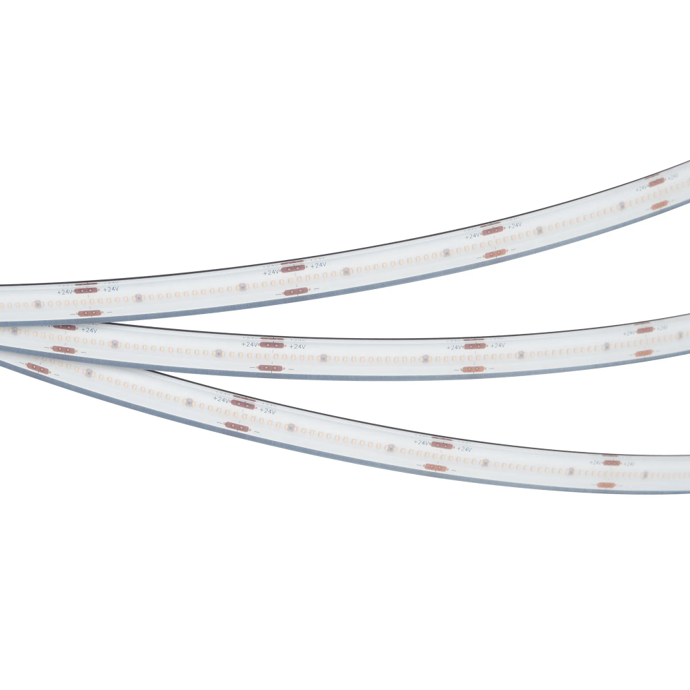 Светодиодная лента герметичная CSP-PFS-X480-10mm 24V Warm3000 (14.4 W/m, IP68, TWP100, 5m) (Arlight, -) 045044