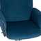 Кресло Шарм/Charm флок , синий, 32