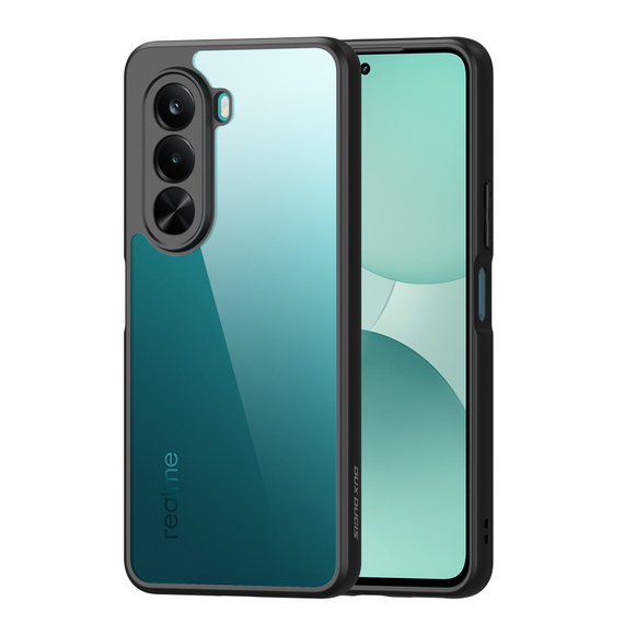 Чехол прозрачный с черными рамками для OnePlus Nord CE6 Lite, серия Aimo Series Case от Dux Ducis