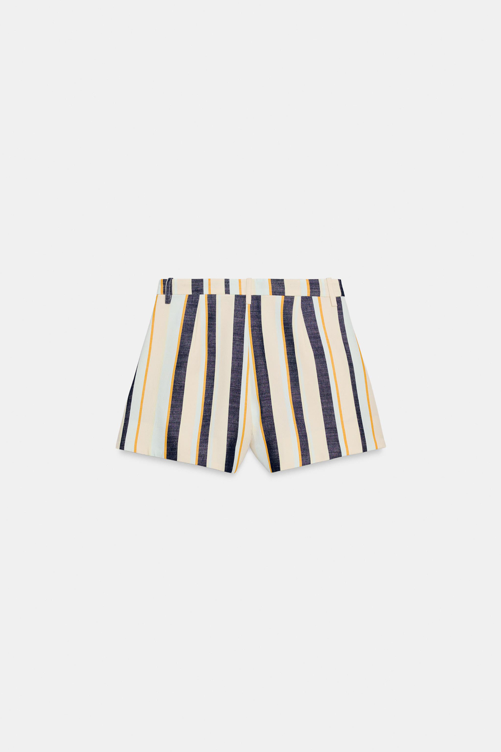 ШОРТЫ В ПОЛОСКУ СО СКЛАДКАМИ — ZW COLLECTION — ZARA