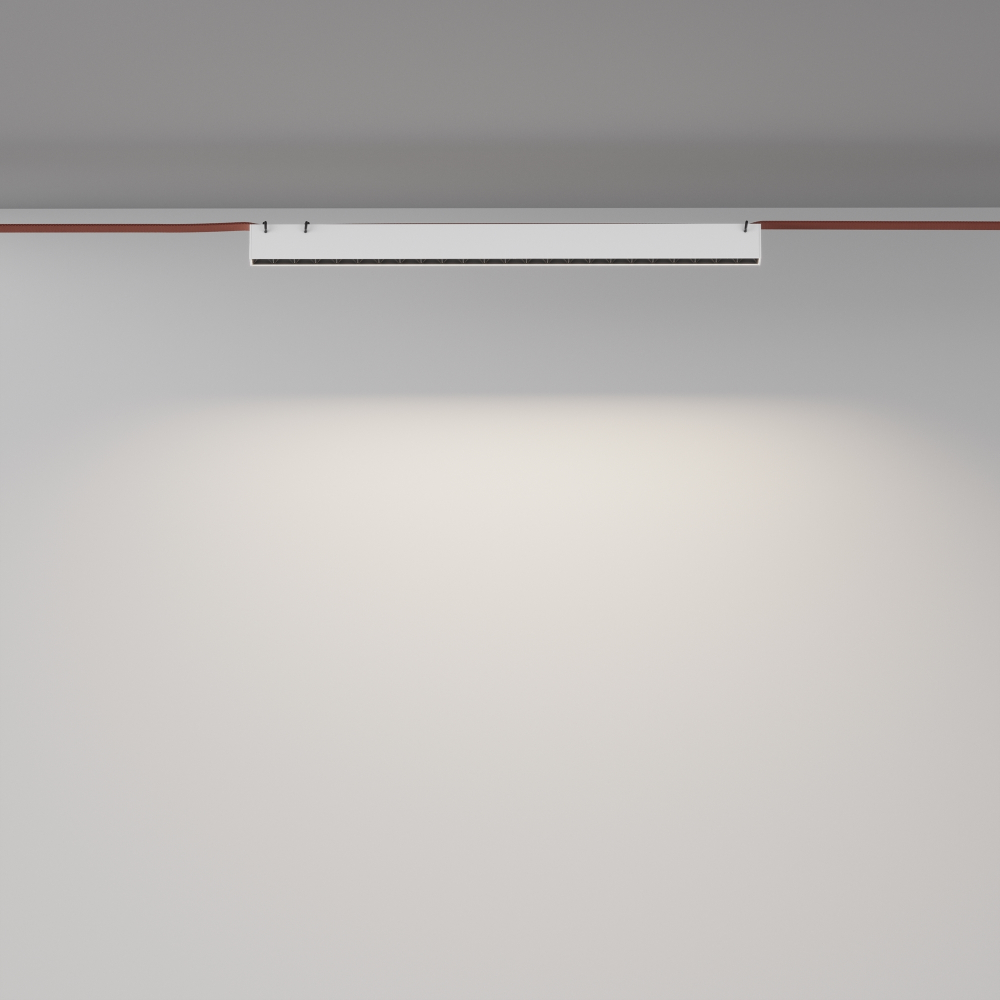 Трековый светодиодный светильник Maytoni Points TR128B-24W4K-M-W