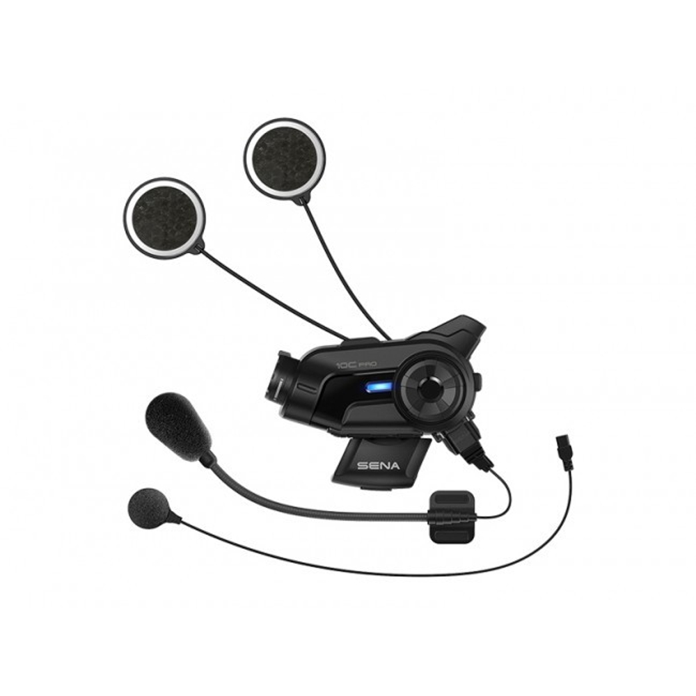 Bluetooth мотогарнитура и экшн-камера QHD SENA 10C PRO