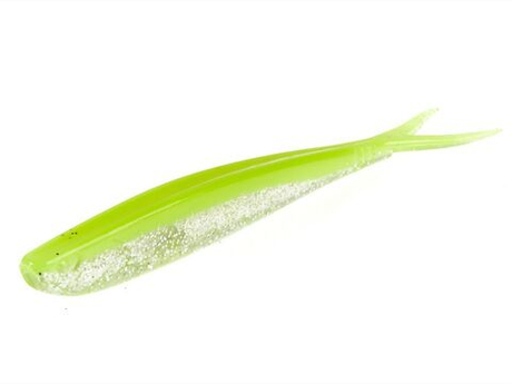 Виброхвост LJ 3D Slick Shad-V 7" (17.8 см), цвет 008, 3 шт.