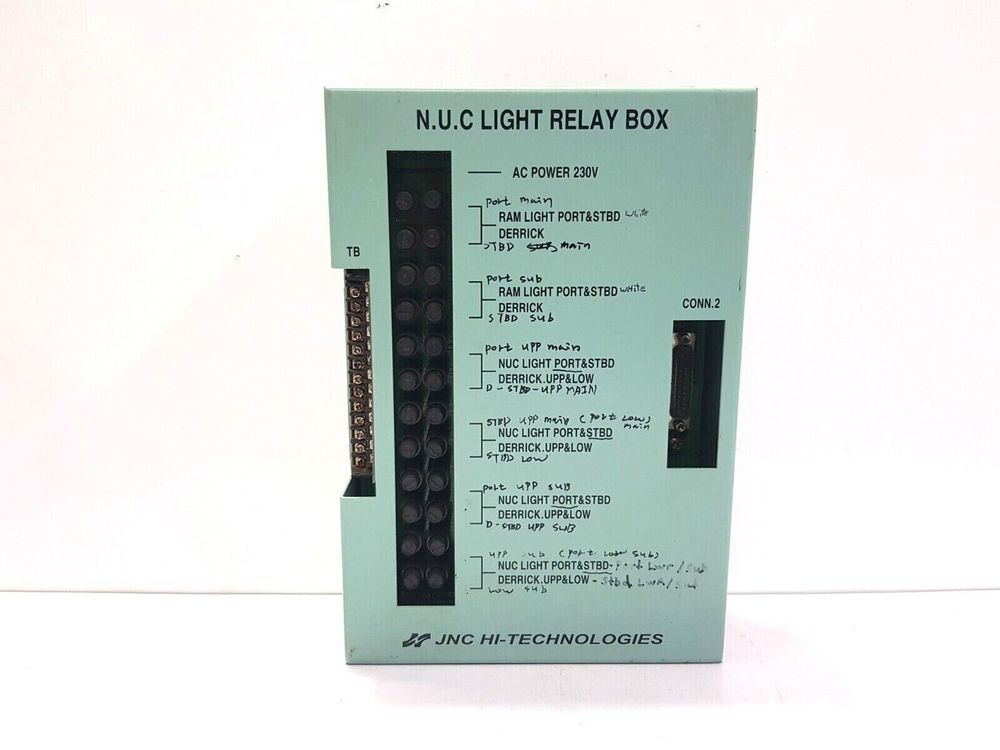 LIGHT RELAY BOX LIGHT RELAY BOX